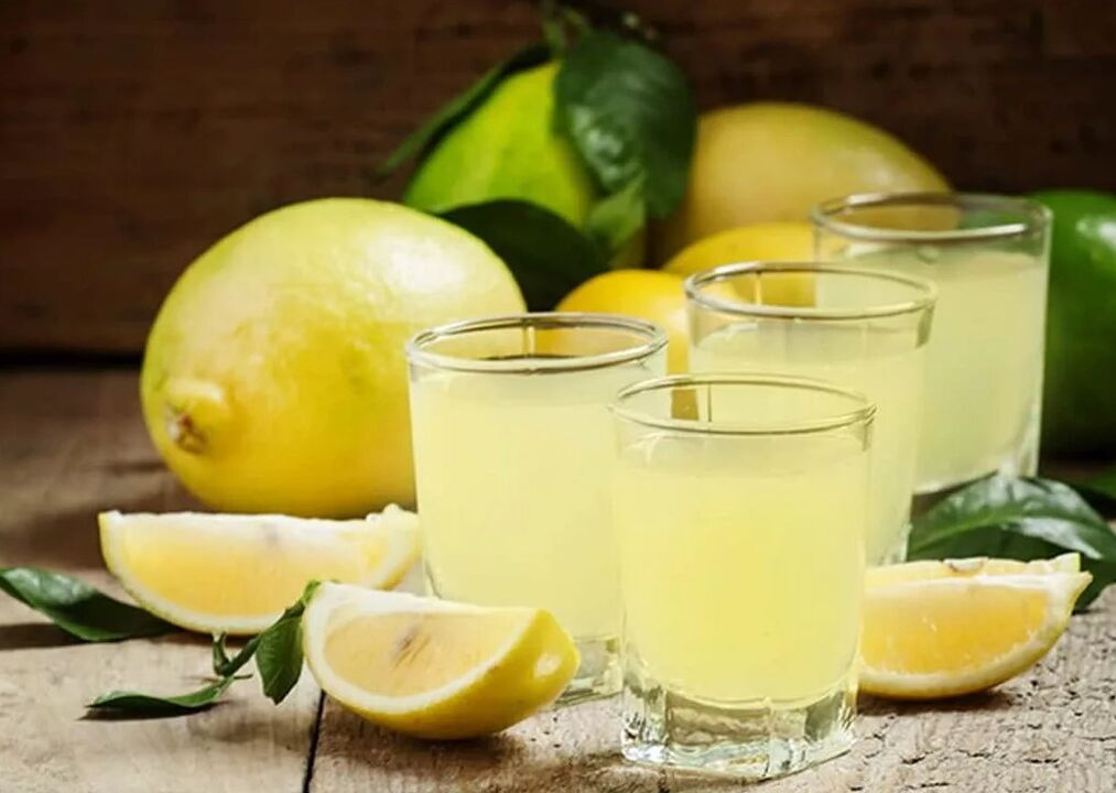 Citronová odvar